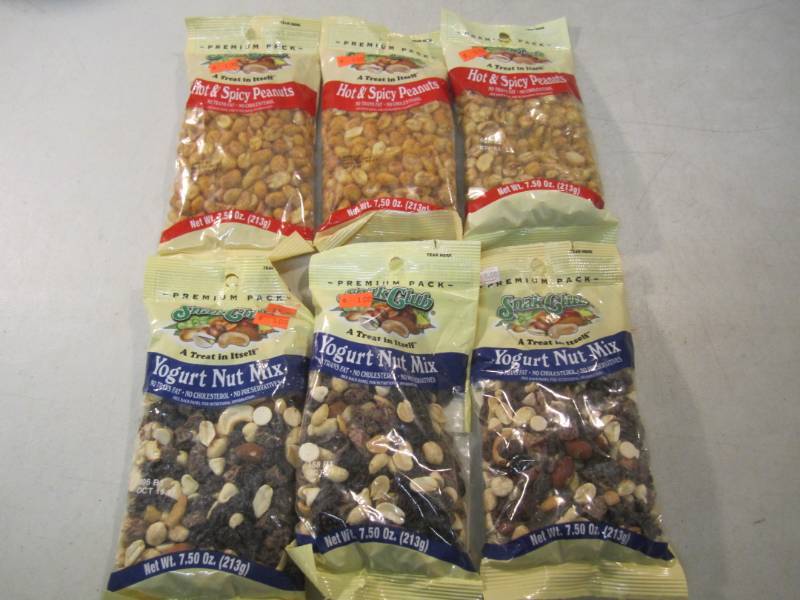 lot 250 image: Mixed Lot of 6 Bags of Hot & Spicy ...
