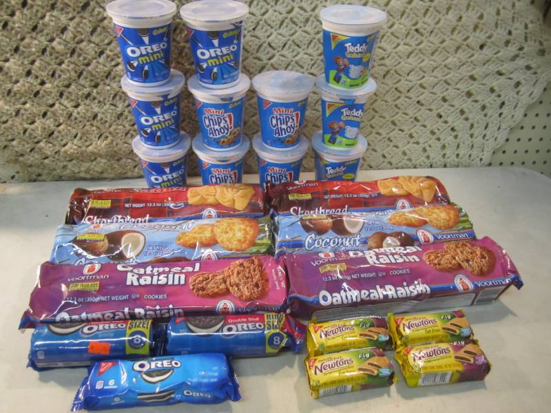 lot 268 image: Large Mixed Lot of Various Cookies ...