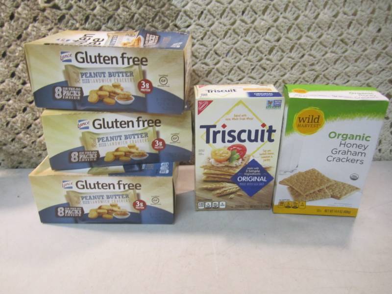 lot 269 image: Mixed Lot of Snack Crackers Best by...