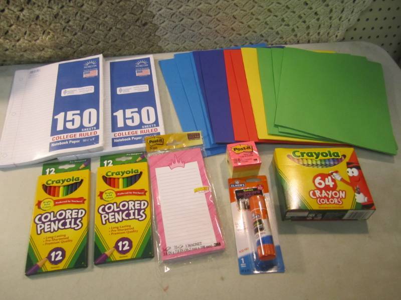 lot 270 image: Mixed Lot of School Supplies See ph...