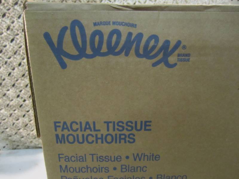lot 274 image: Case of 48 Boxes of Kleenex Facial ...