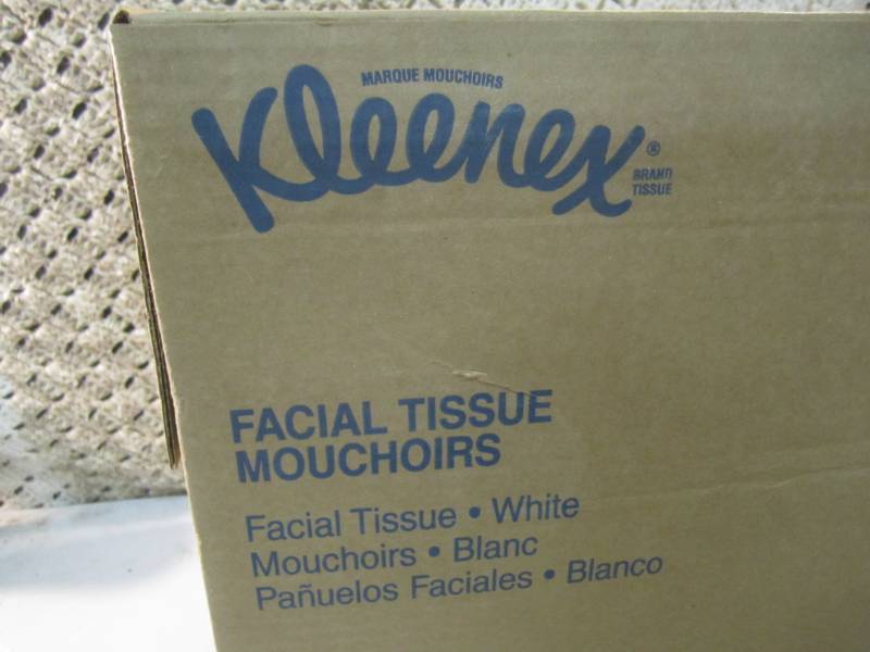 lot 275 image: Case of 48 Boxes of Kleenex Facial ...