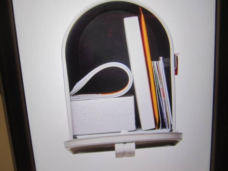 lot 280 image: Gibraltar Mailboxes Elite White Med...