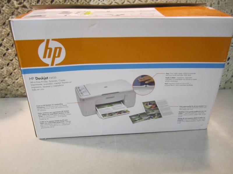 lot 289 image: HP Deskjet F4135 All-In-One Printer...