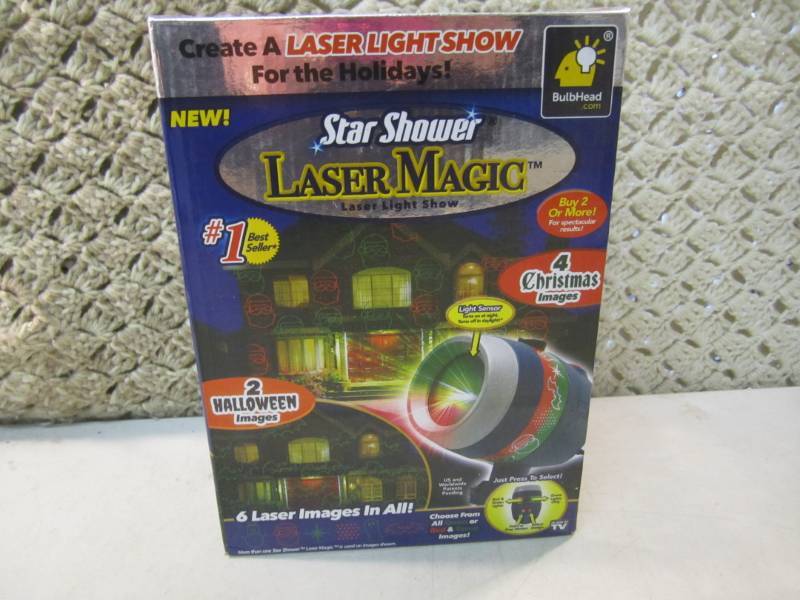 lot 307 image: Laser Magic Laser Light Show Projec...