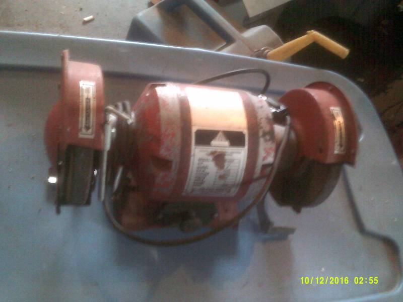 HEAVY DUTY BENCH GRINDER