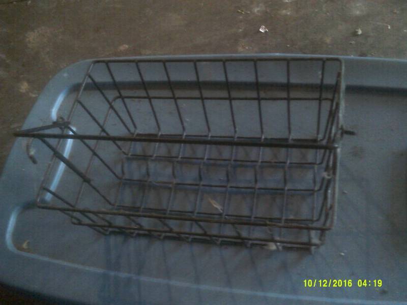 COLLECTIBLE METAL MILK BASKET