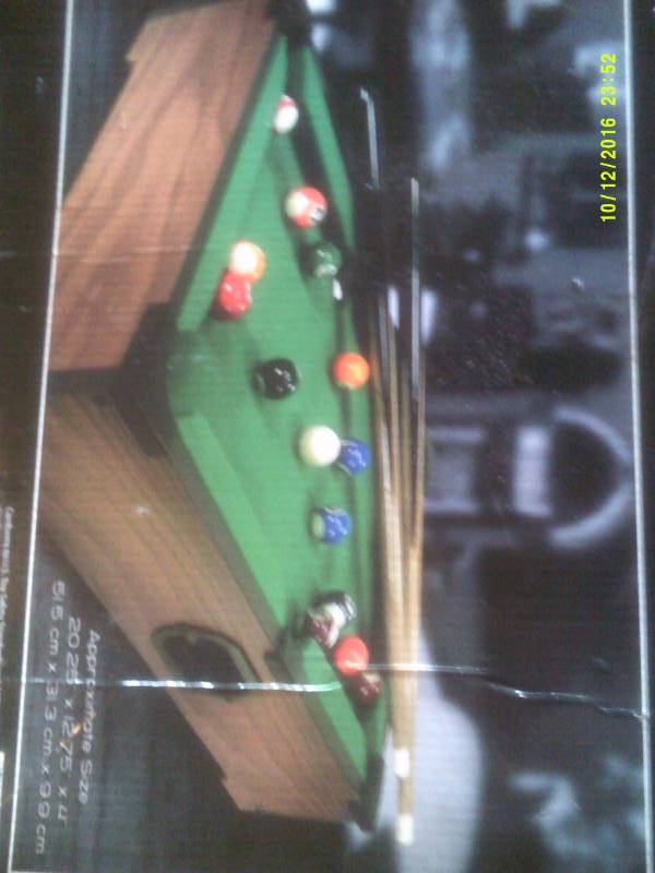 TABLE TOP POOL TABLE