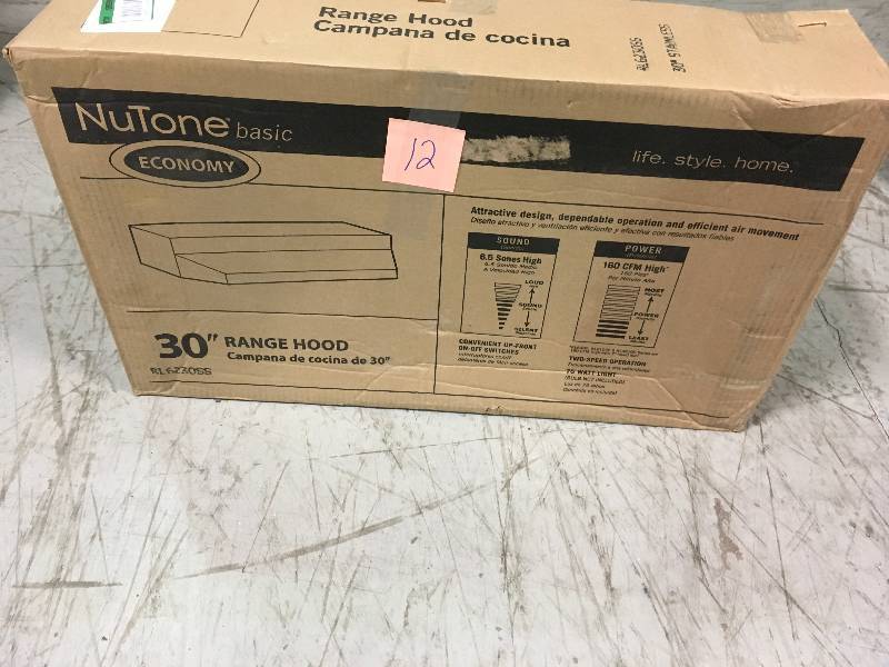 lot 12 image: RL6230SS Non-duct, 30, Under-cabinet Hood in Stainless Steel
