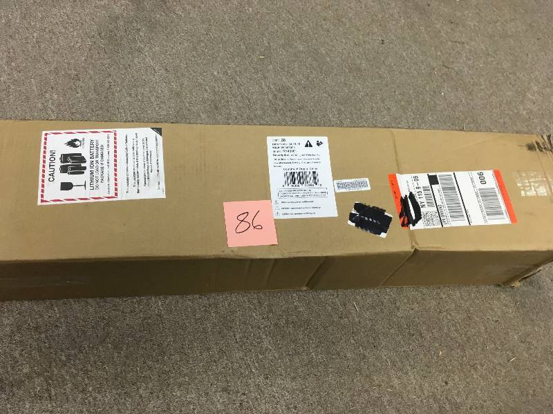 lot 86 image: Ryobi  10 in. 40-Volt Lithium-Ion Cordless Pole Saw - 2.6 Ah Battery and Charger Included