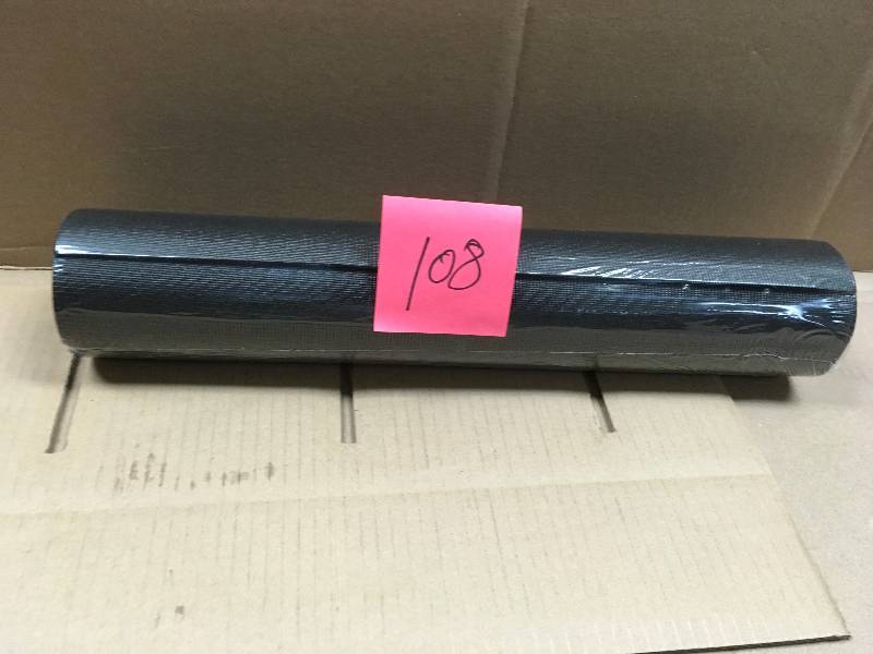 lot 108 image: HUSKY 18 in. x 100 in. Premium Solid Drawer Liner, Black