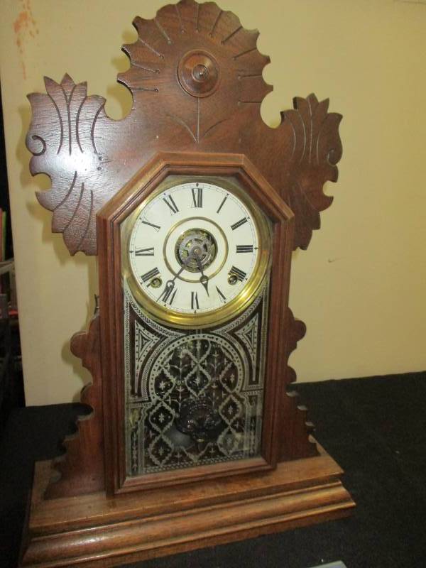 Antique Wined Up Clock