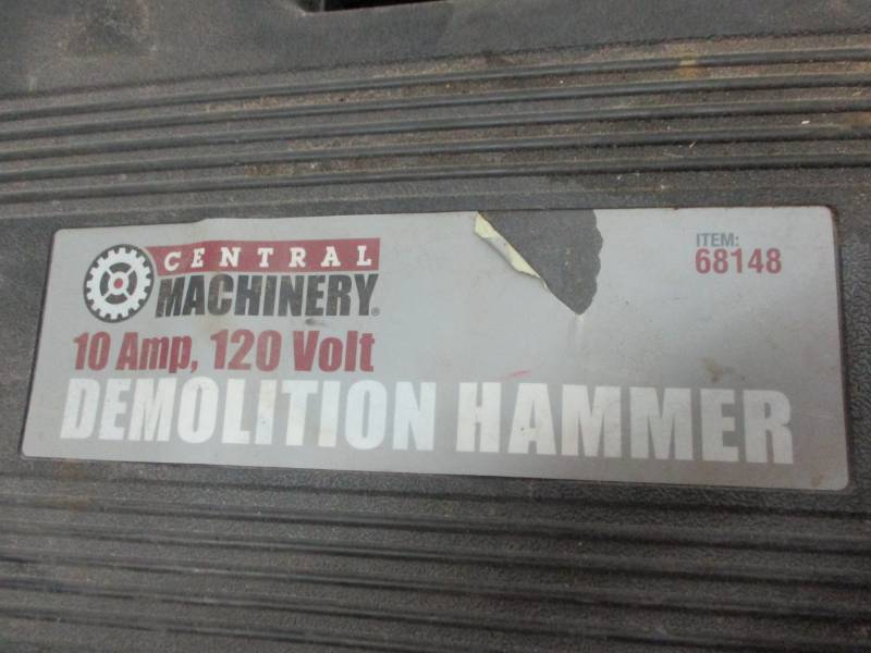 Demolition Hammer, 10 Amp 120 Volt