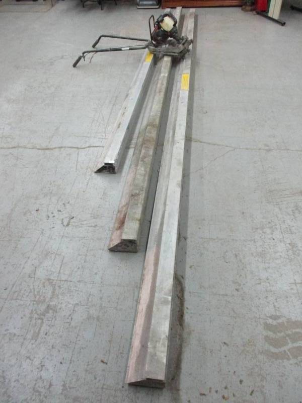 Power Screed  with 3 Screeds (12ft, 14ft, 16ft)
