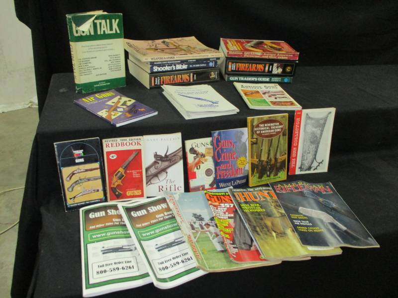 Gun Books and Hunting Magazines