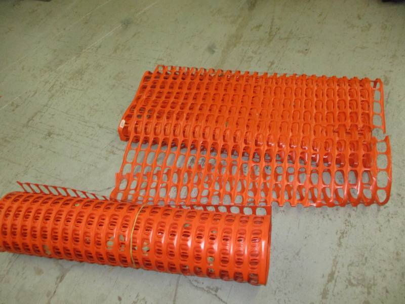 Two Rolls of snow fence