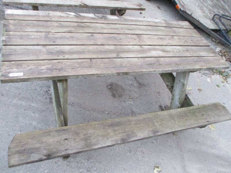 6 ft Wood Picnic Table