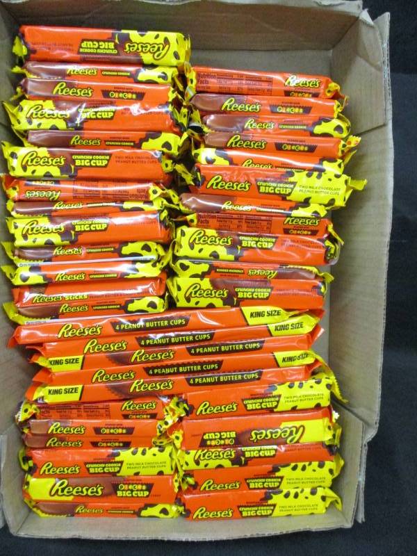 40 reeses candy bar packs