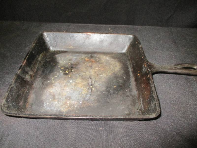 Cast Iorn 9 34 Squarew pan