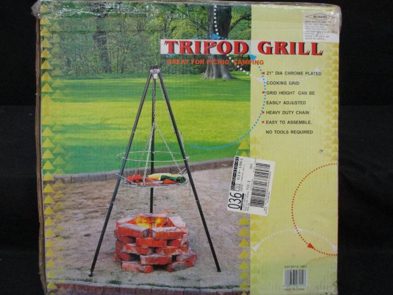 Tripod GrillStill in the Box