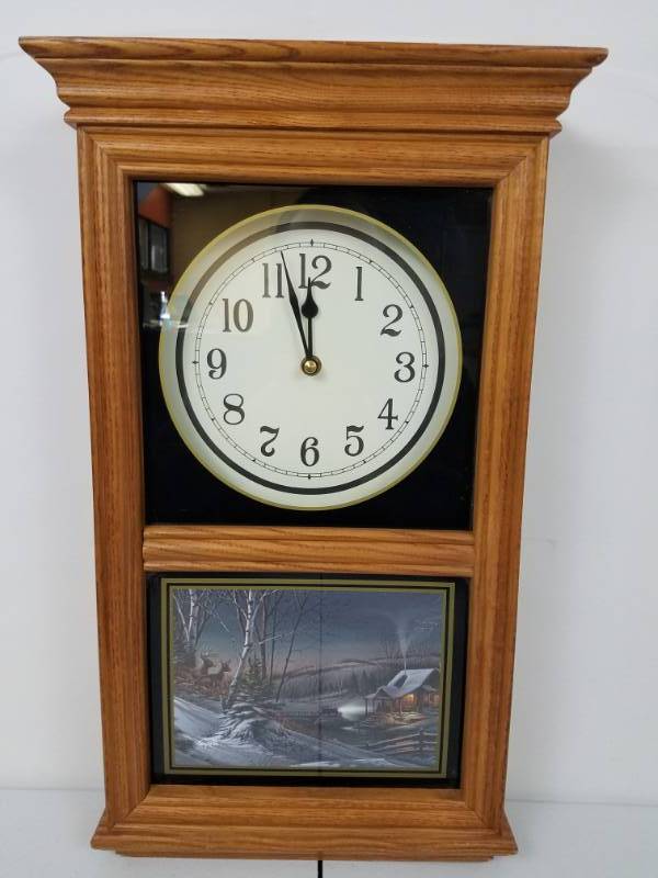 Evening with Friends Regulator Clock by TERRY REDLIN