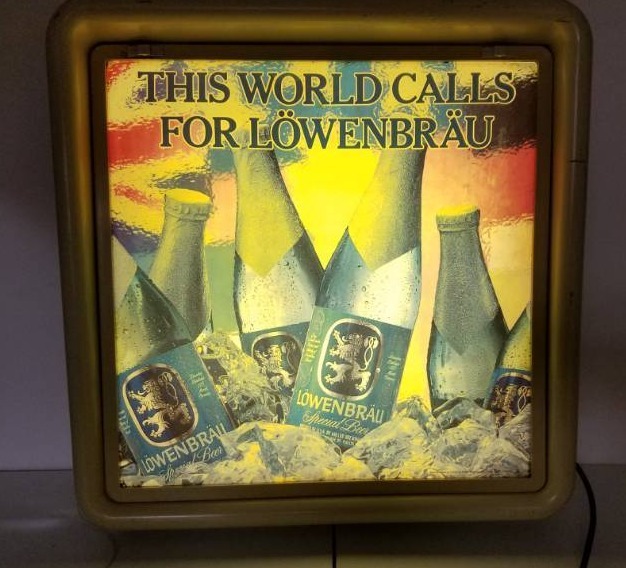 Lowenbrau Working Beer Light from 1985