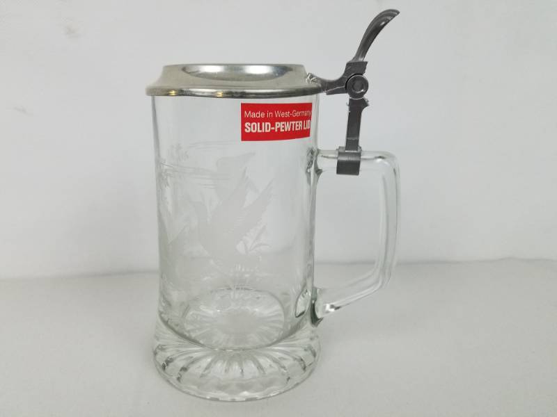 Made in West-Germany Solid Pewter Lid
