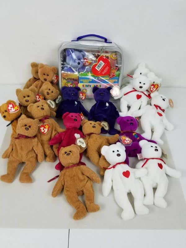 Big lot of Beanie Babies