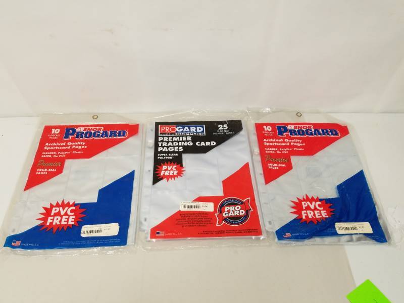 Pro Guard Trading Card Page Covers