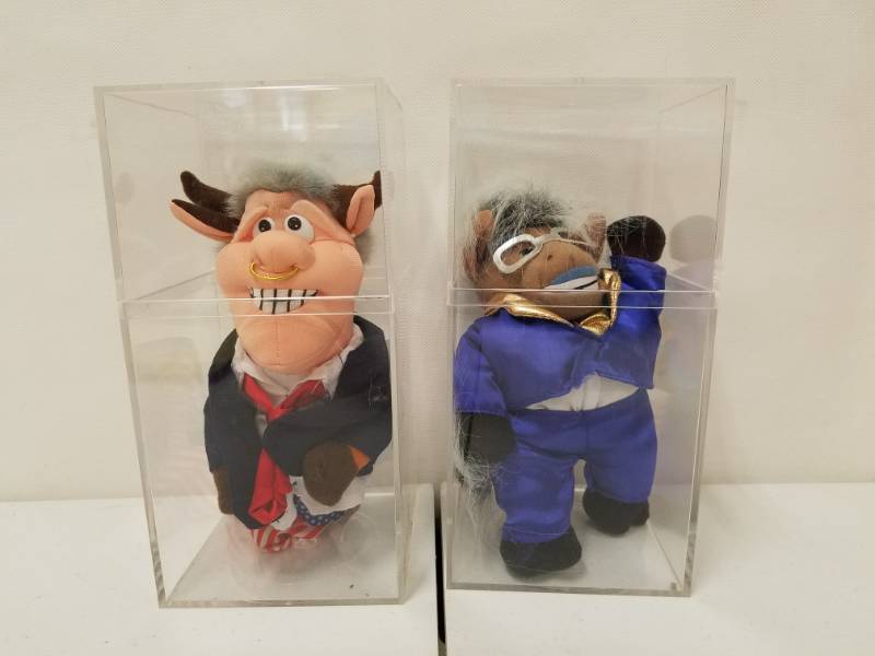 Meanies Bull Clinton and Don Keyng