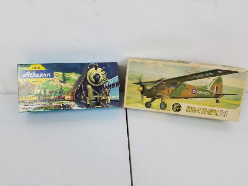 Model Train & WWII Air Plane