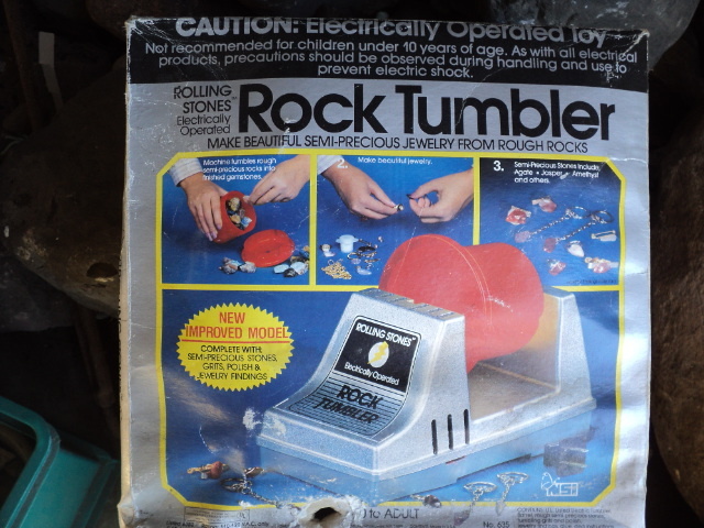 lot 3 image: rock tumbler...