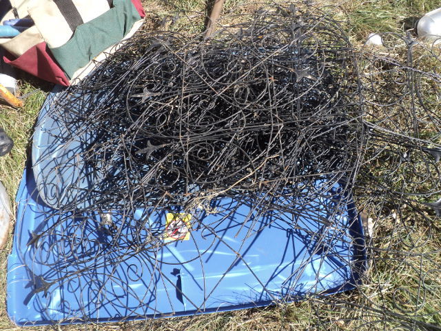 lot 33 image: wire fencing...