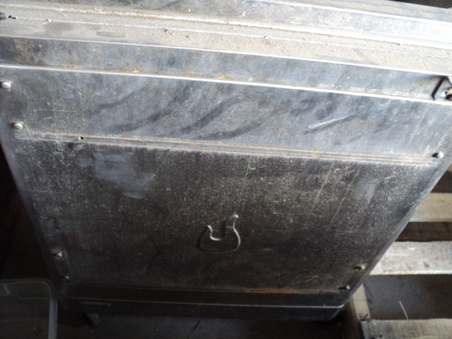 lot 64 image: stainless double sink 26x32x19...