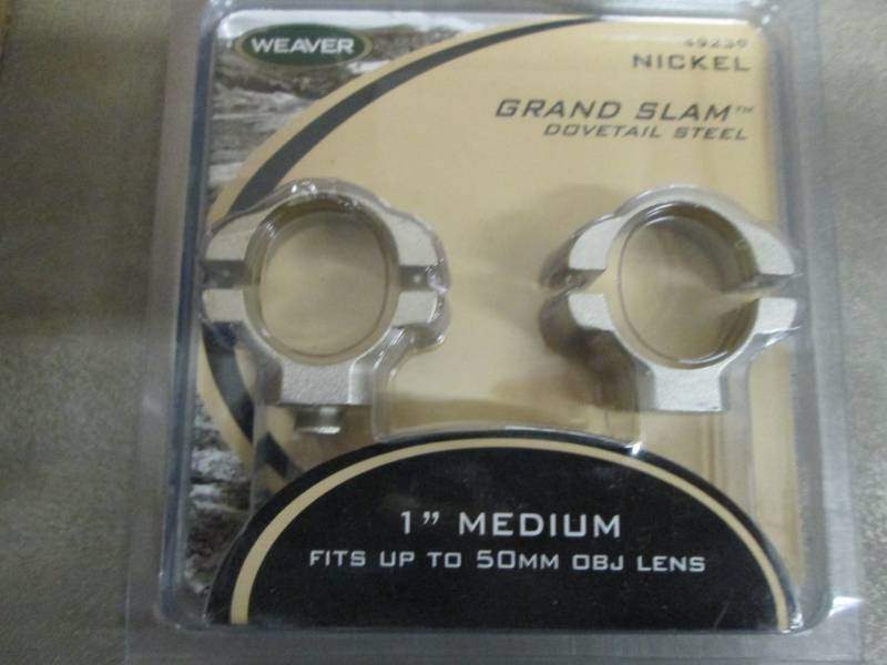 lot 106 image: Lot of 6 Weaver Grand Slam Steel St...