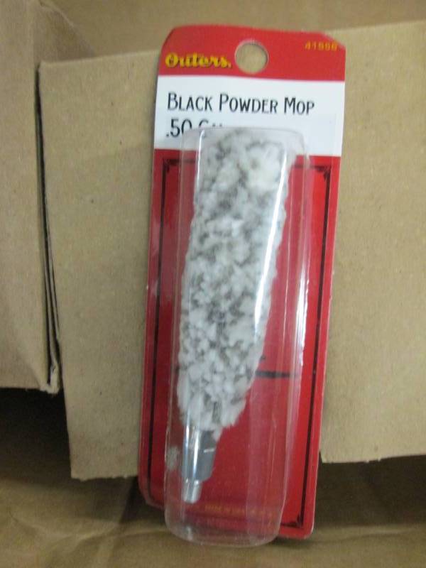 lot 118 image: Lot of  30 Outers Black Powder Mop...