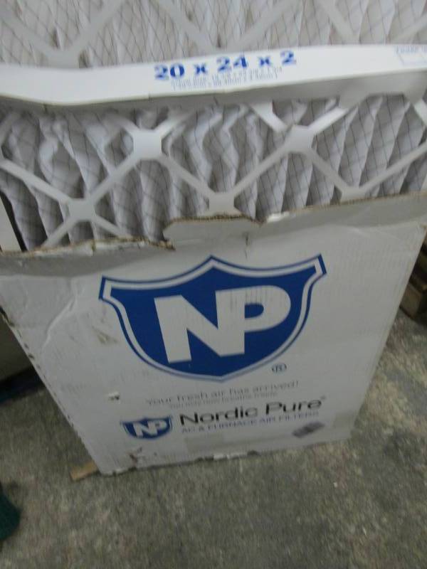 lot 121 image: Lot of 3 Nordic Pure 20x24x2 ACFur...