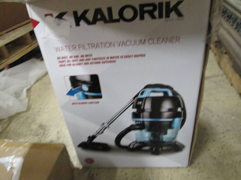 lot 141 image: Water Vac by Kalorik open box untes...