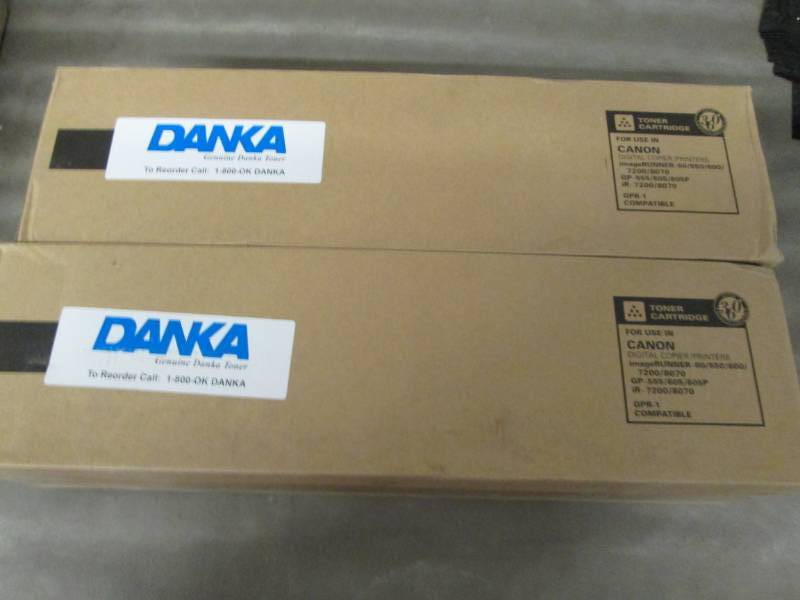 lot 153 image: Lot of 2 Toner Cartridges see image...