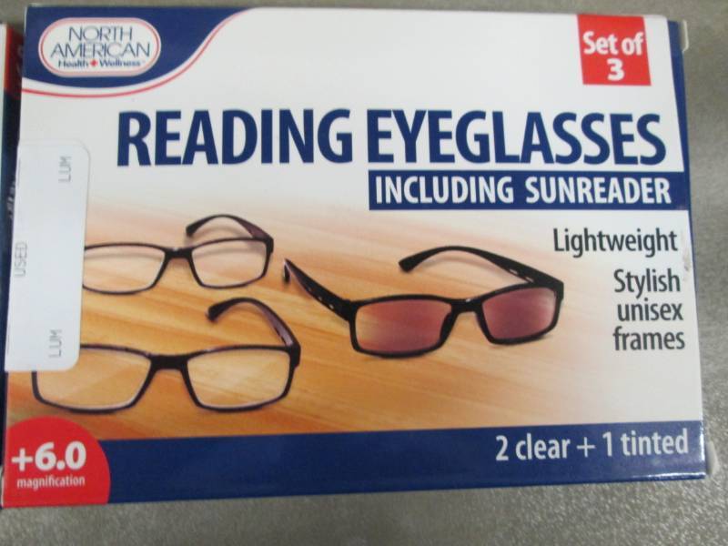 lot 220 image: Set of 3 Easy Comfort Reading Glass...