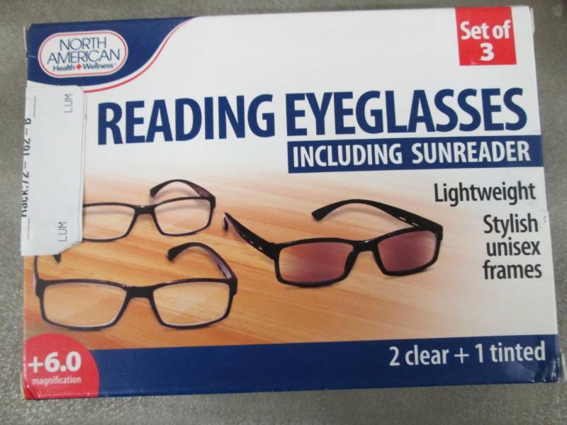 lot 222 image: Set of 3 Easy Comfort Reading Glass...