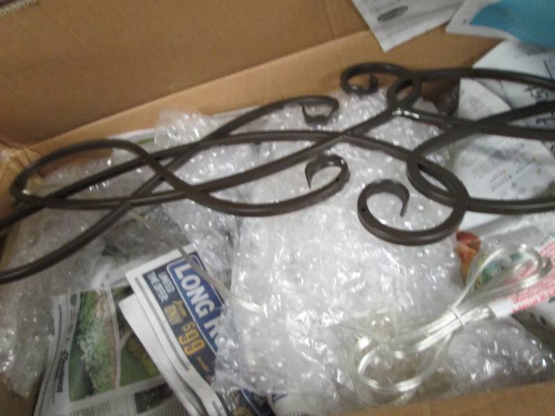 lot 233 image: Luxury Scroll Wallchiere open box, ...