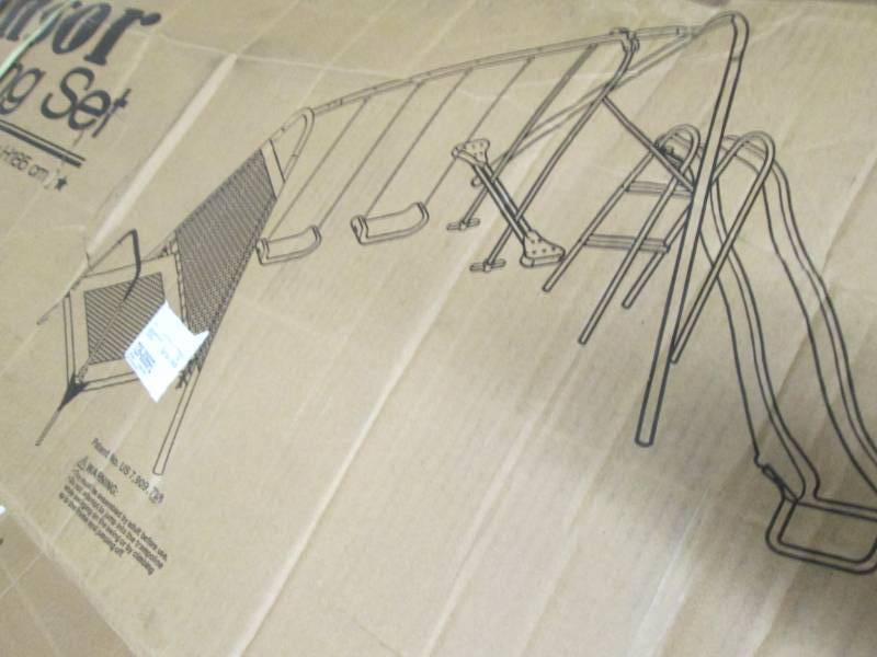 lot 285 image: Almansor Swing Set open box Retail ...