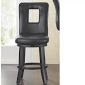 lot 260 image: Stool with Cutout Back open box Ret...
