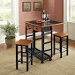 lot 265 image: 2-In-1 Kitchen Island Set open box ...