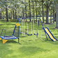 lot 284 image: Almansor Swing Set open box Retail ...