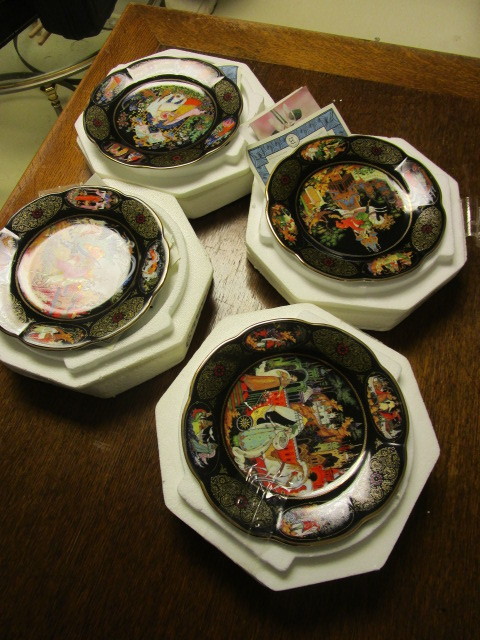 BRADFORD EXCHANGE RUSSIAN THEMED COLLECTOR PLATES