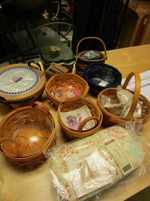 SMALLER LONGABERGER BASKETS