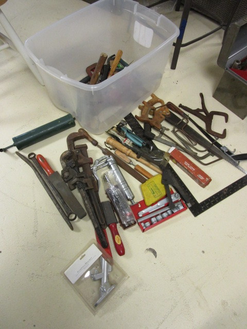 ASSORTED HAND TOOLS