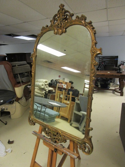 COPPER BACKED MIRROR